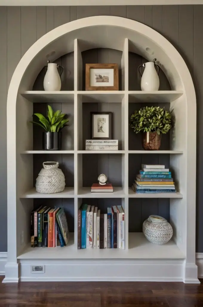 Archway Shelves