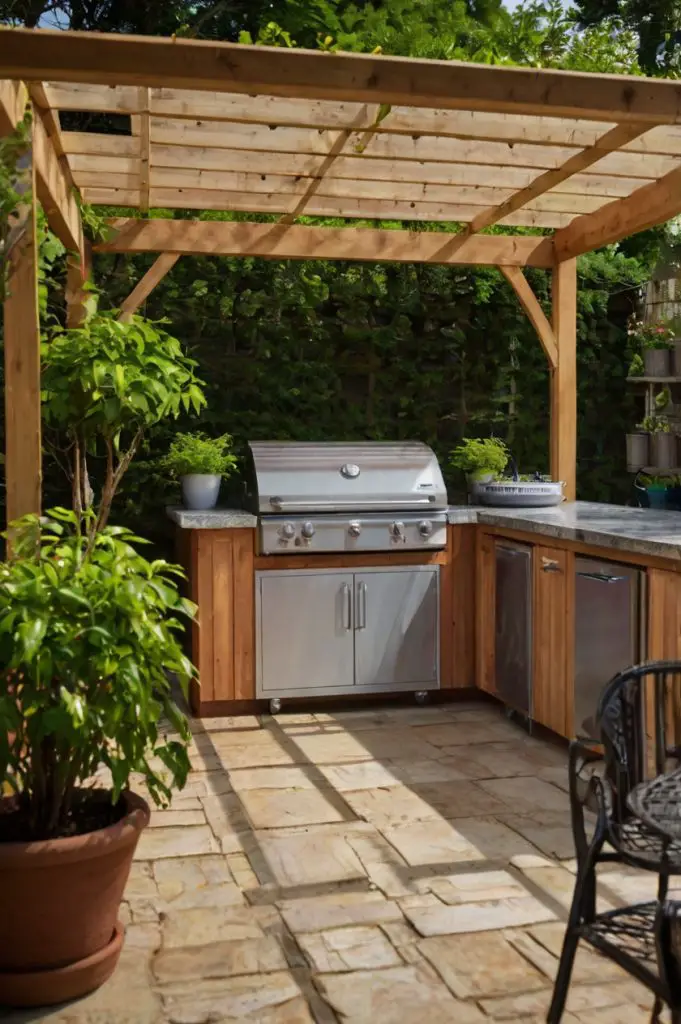 Create a Sheltered Cooking Area