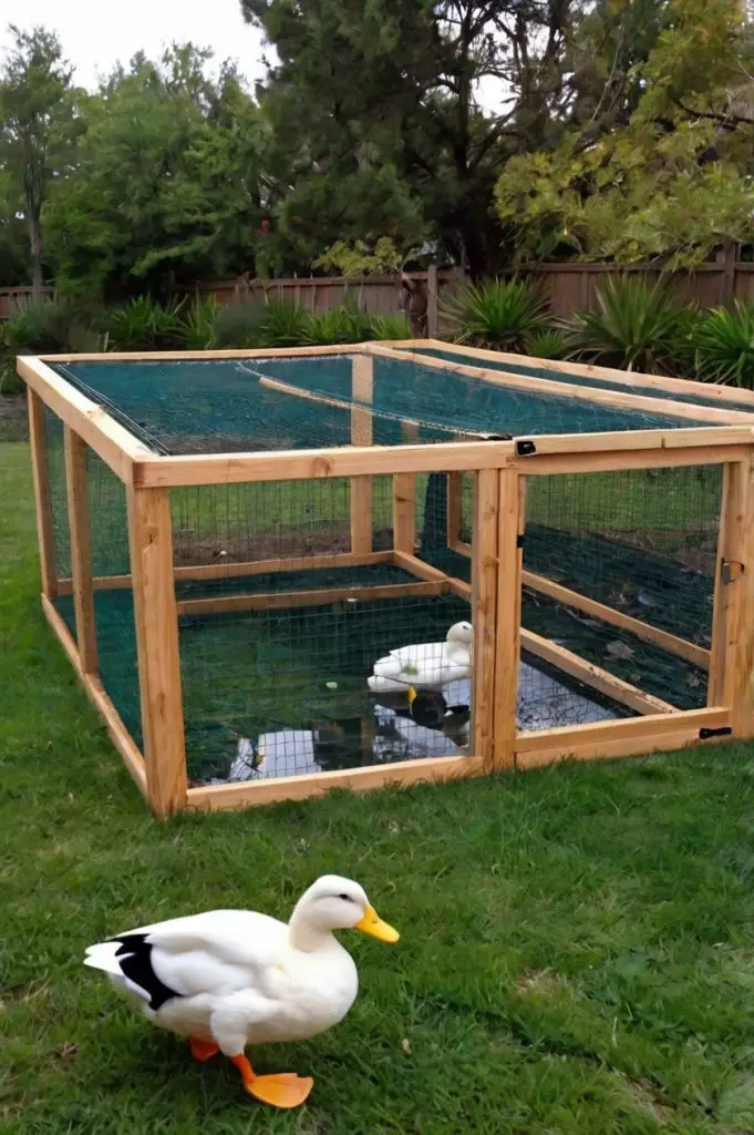 DIY Duck Enclosure Ideas Cheap