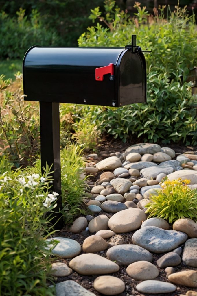 Decorate a Mailbox Base