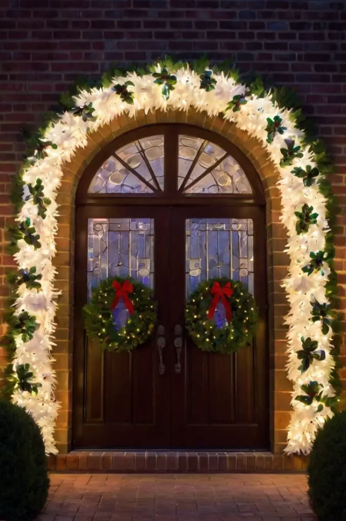 Glowing Wreaths and Garlands