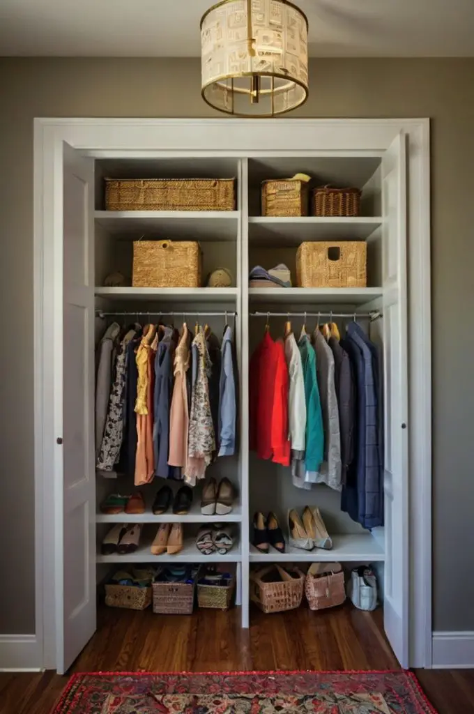 Hidden Closet Shelves