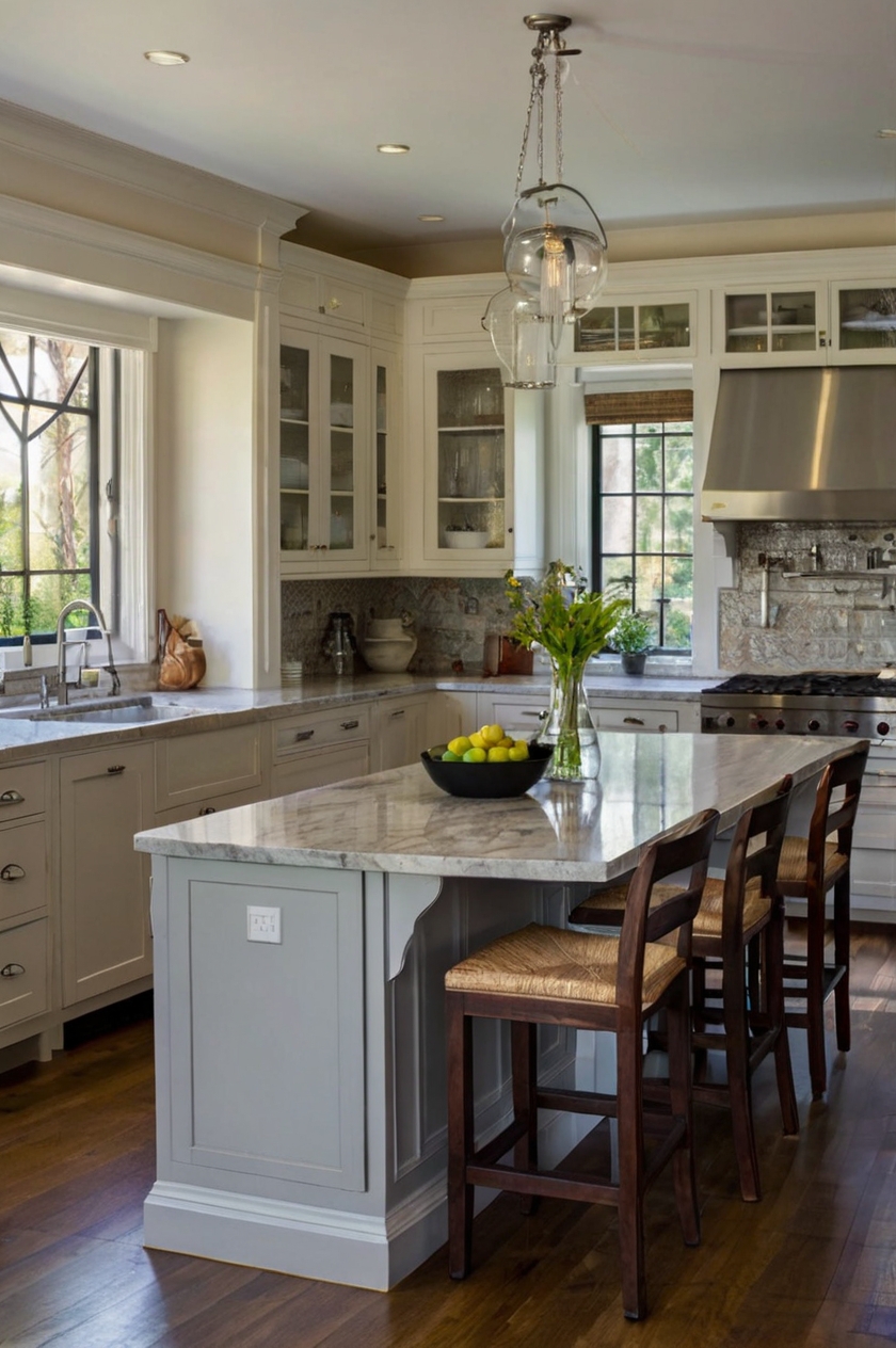 40 Stylish Kitchen Island Ideas with Seating For 2025 - Ideas For A ...