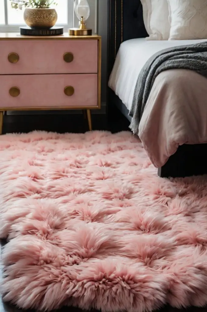 Plush Pink Rug