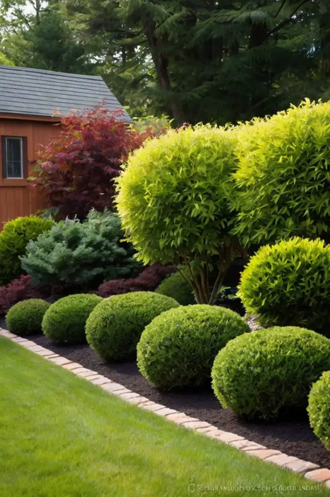 Shrubs for Privacy and Structure