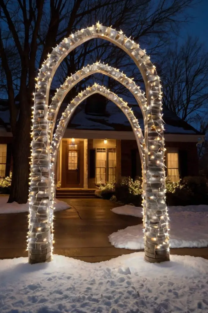 Twinkling Light Arches