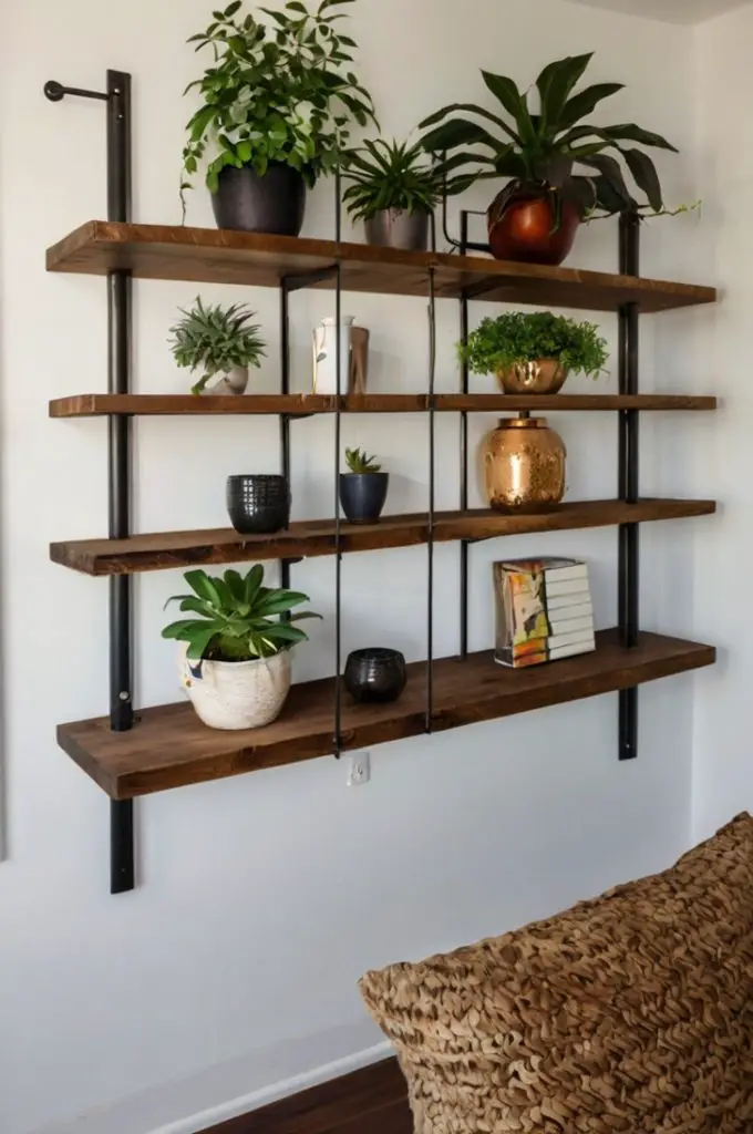 Wall-Mounted Shelves