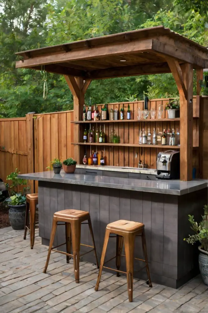 a DIY Bar Area