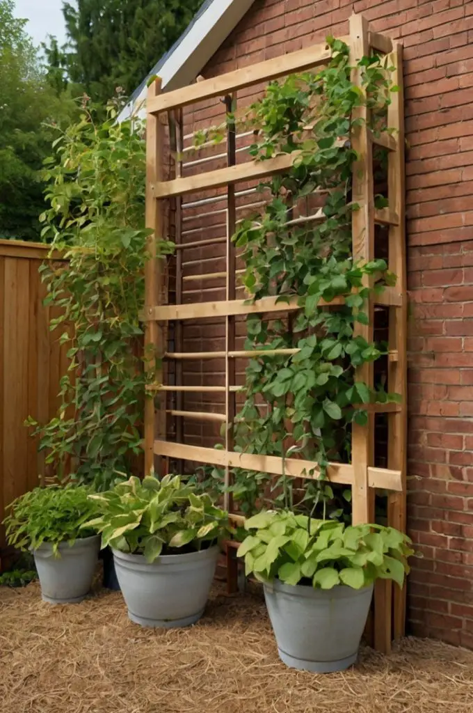 a Trellis or Climbing Plants