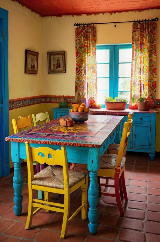 Add Brightly Painted Furniture