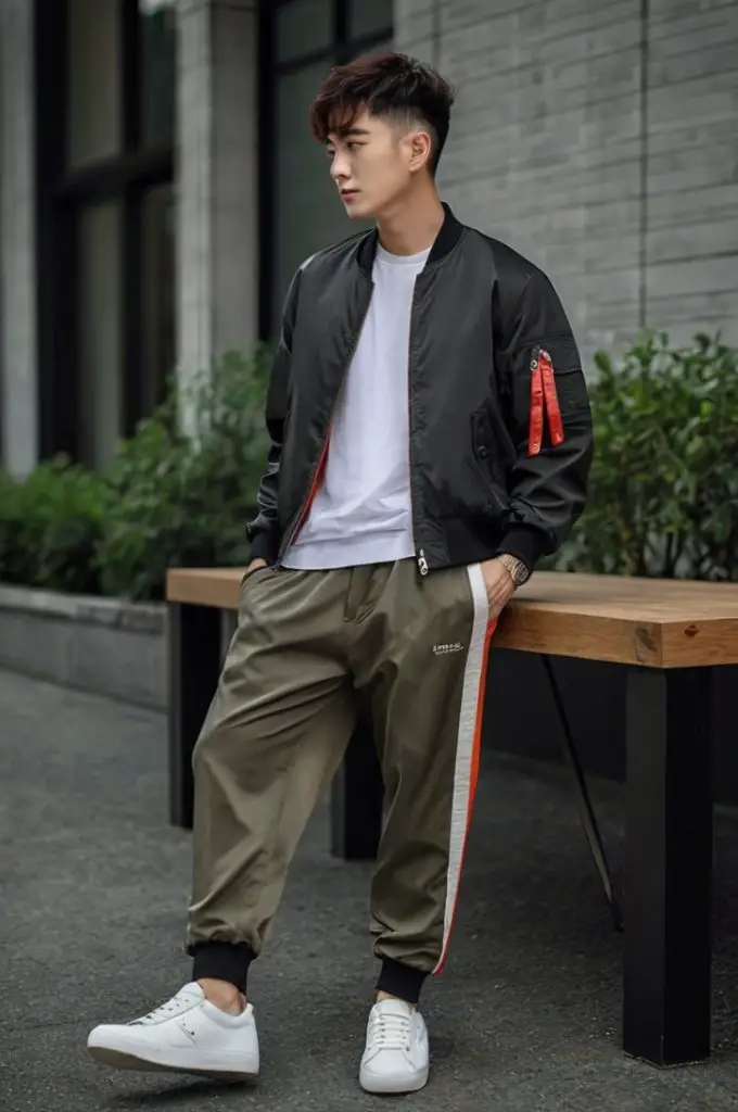 Bomber Jacket with Joggers