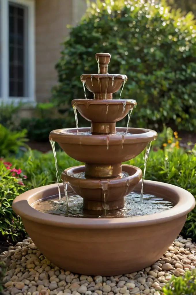 Ceramic Pot Fountain