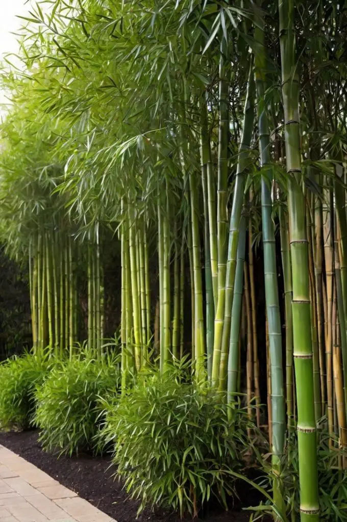 Clumping bamboo varieties