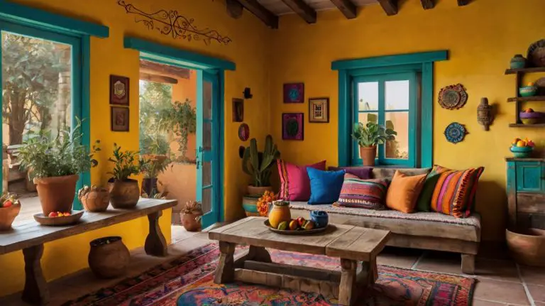 Colorful Mexican Farmhouse Decor Ideas