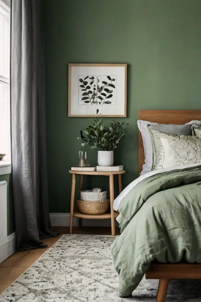 Create a Sage Green Accent Wall