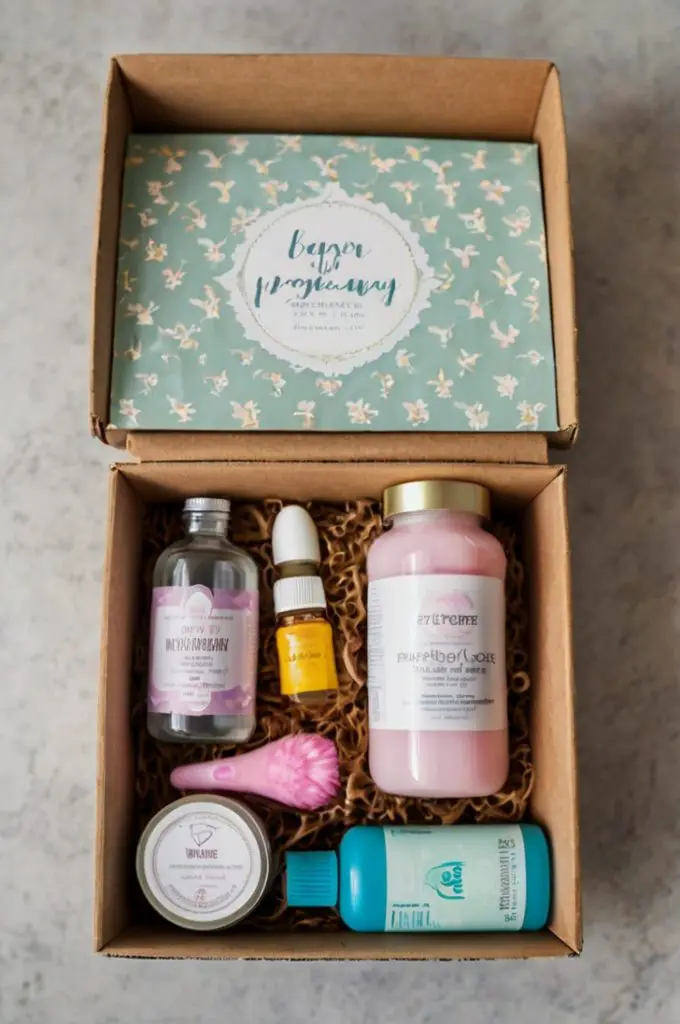 DIY Pregnancy Care Box