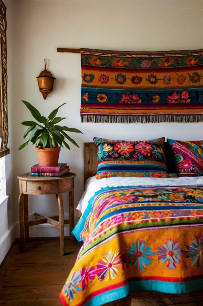 Decorate with Mexican Textiles