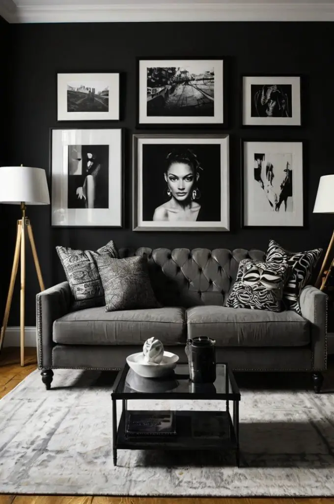 Design a Monochrome Gallery Wall