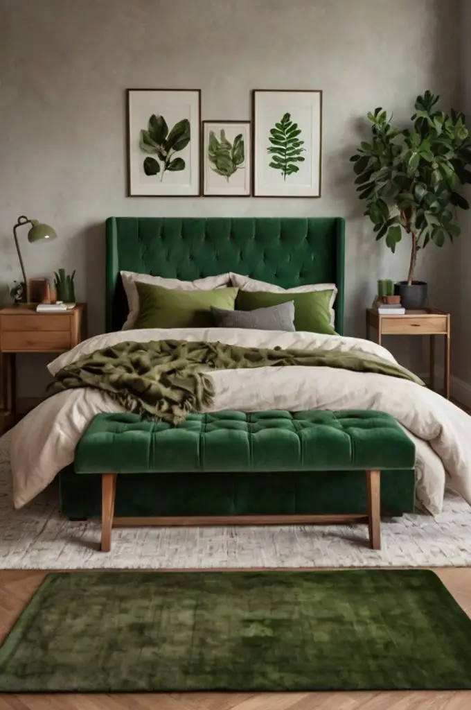 Earthy Greens for a Natural Touch