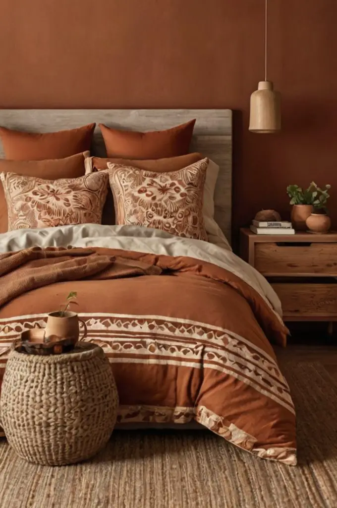 Earthy Terracotta for Warmth