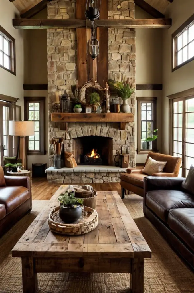 Embrace Rustic Wood Elements