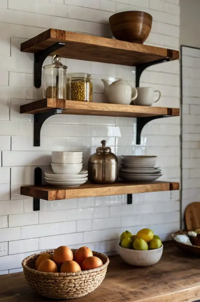 Floating Shelves for a Minimalist Design