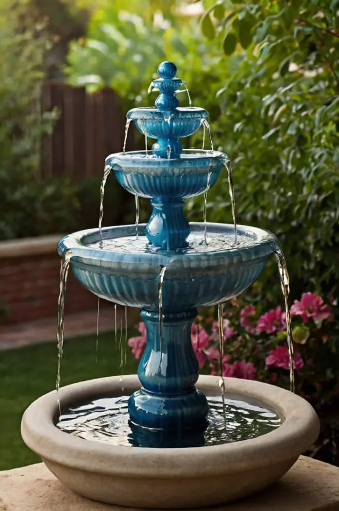 Glass Jar Fountain