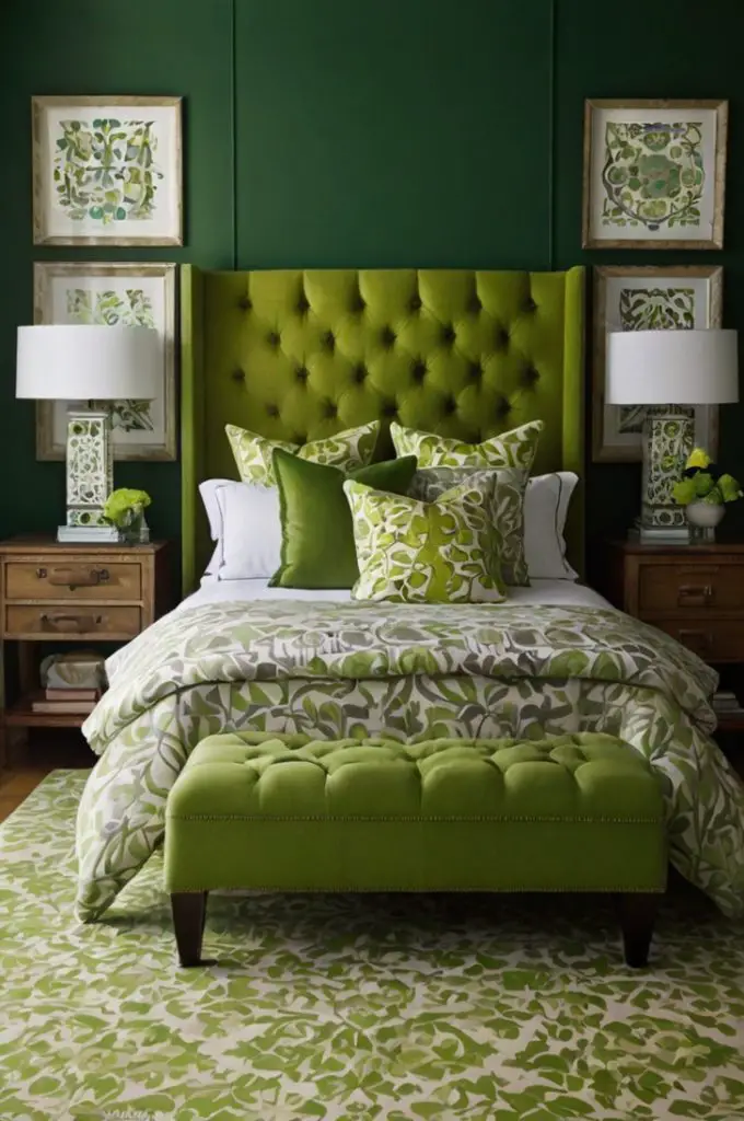 Go for a Green Theme with Patterns