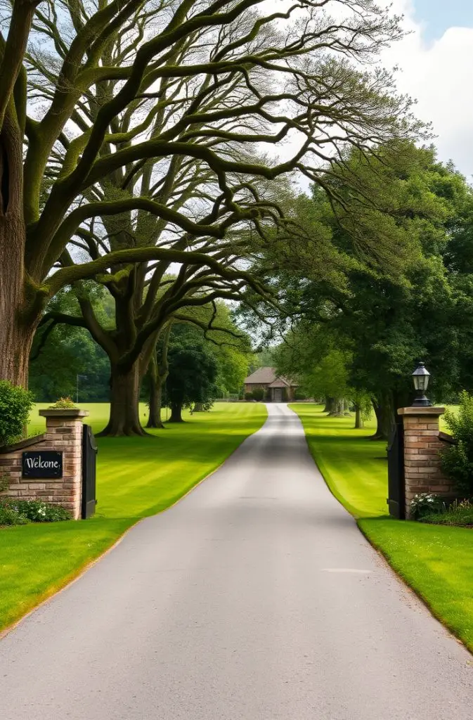 Incorporate Driveway Trees