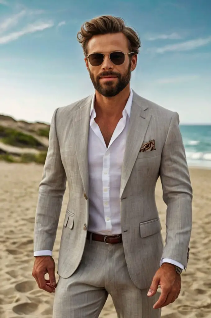 Lightweight Linen Suit