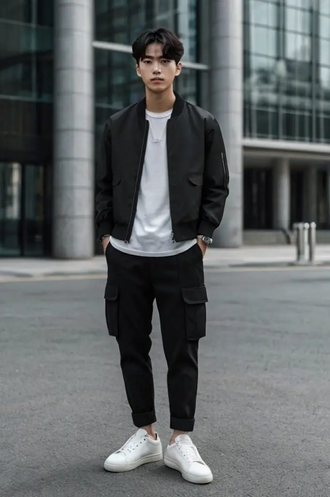 Minimalist Monochrome Outfit