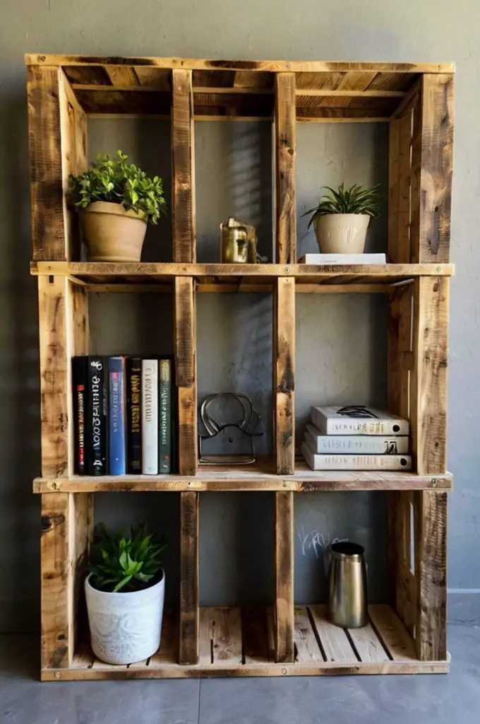 Pallet Bookshelf