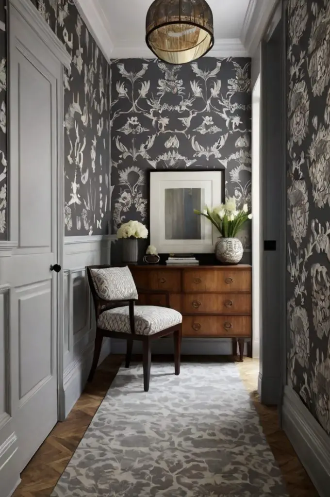 Patterns with Gray Wallpaper