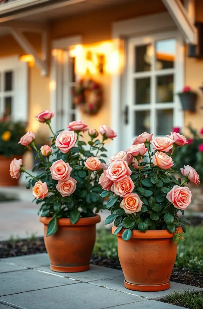 Potted Roses for Versatility