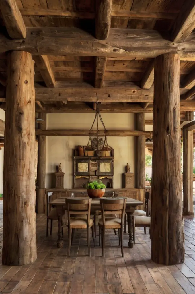 Rustic Wooden Beams