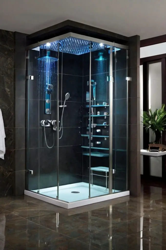 Steam Shower Setup