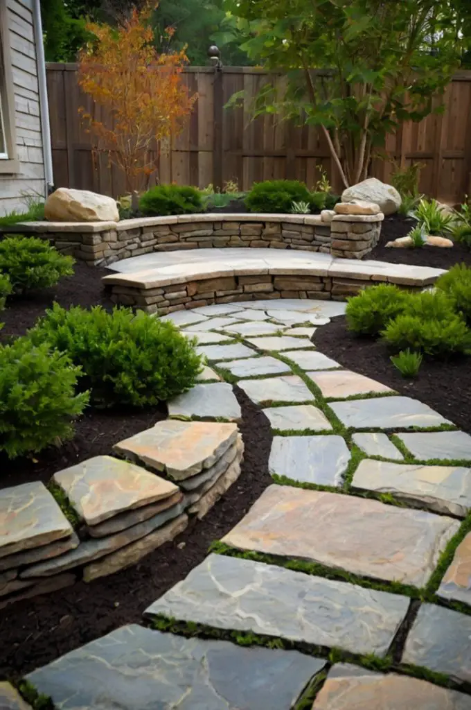 Stone Seating Area