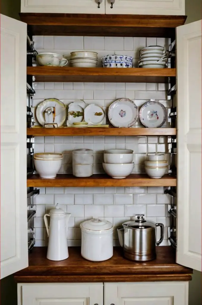 Under-Cabinet Shelves for Extra Storage