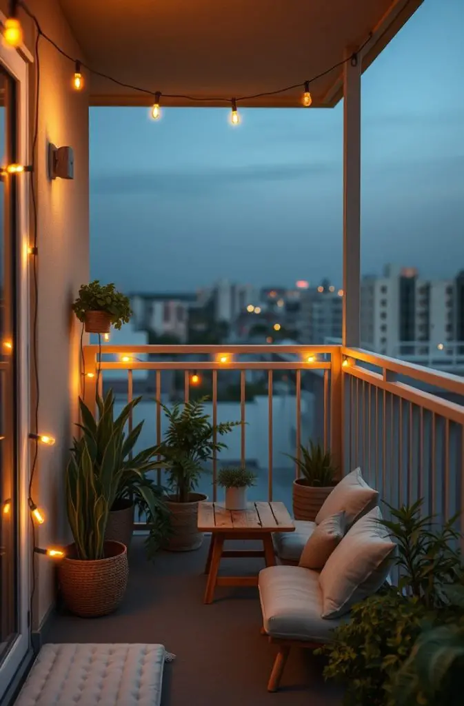 Use String Lights for Ambiance