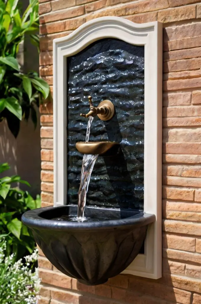 Wall-Mounted Fountain