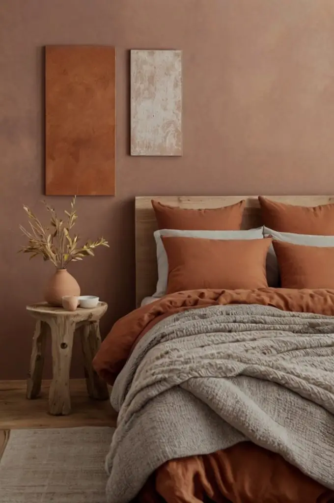 Warm Terracotta for a Cozy Retreat