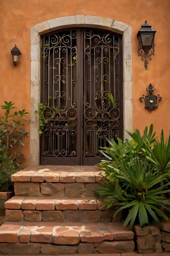 Wrought Iron Accents