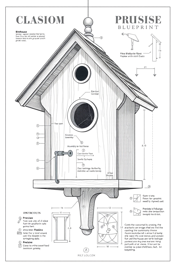 Birdhouse Blueprint