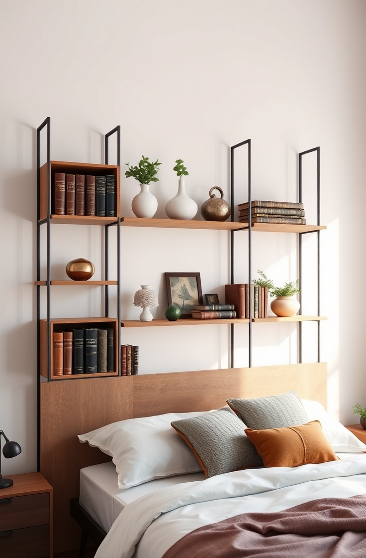 Bookshelf Headboard