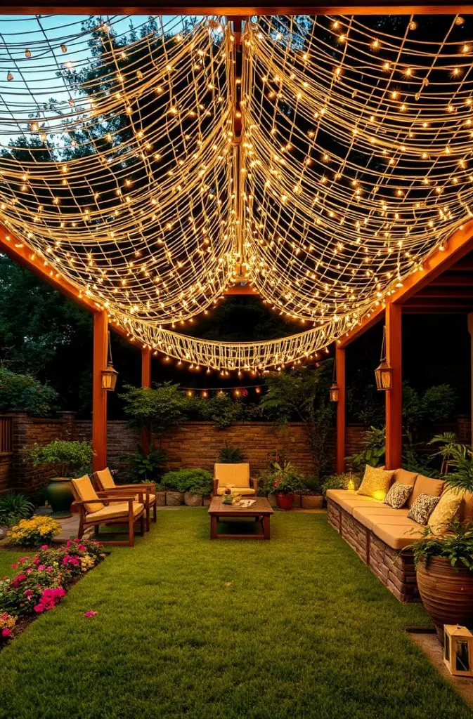 Canopy-Style String Lights