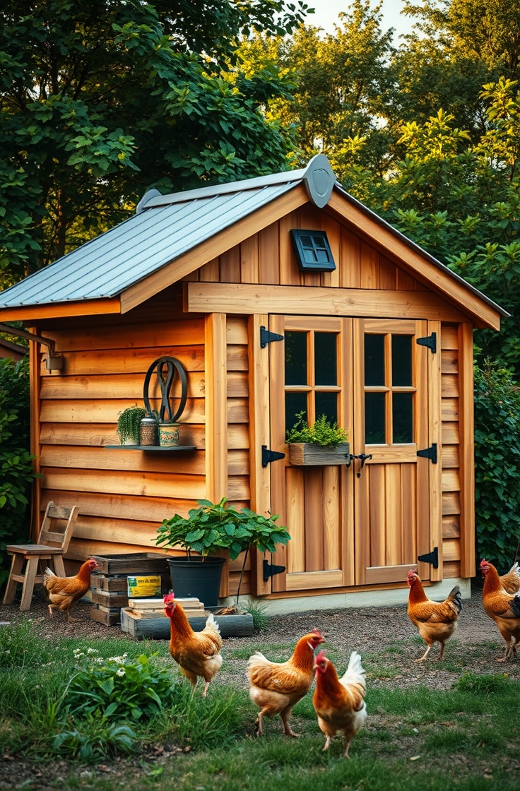 Converted Shed Coop