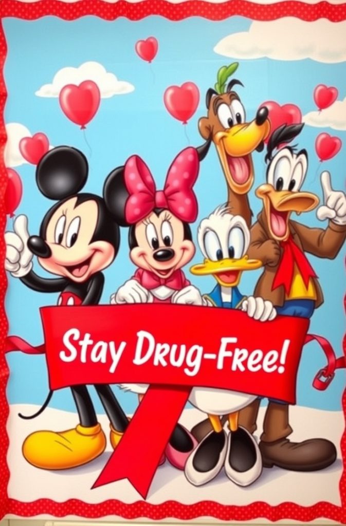 Disney Classics: "Stay True, Stay Drug-Free"