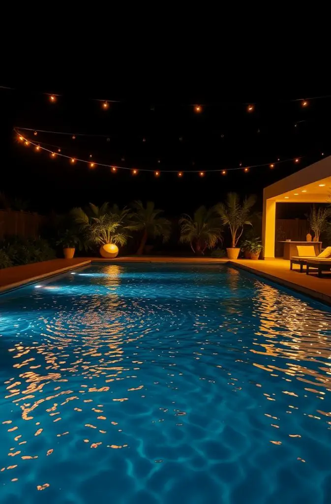 Floating Pool Lights for Elegance