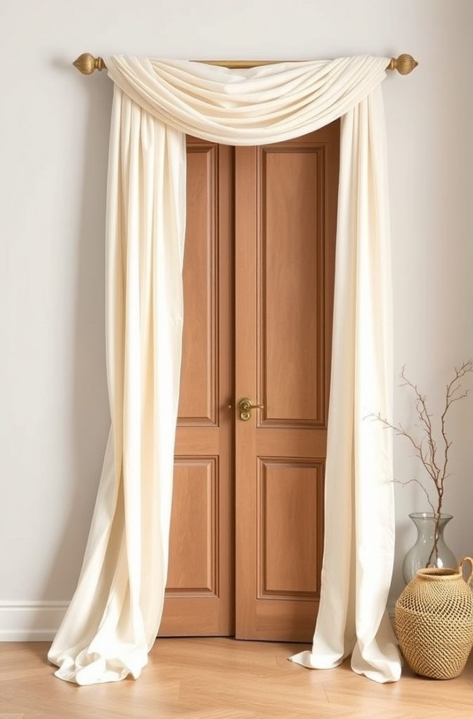 Hang Fabric or Curtains