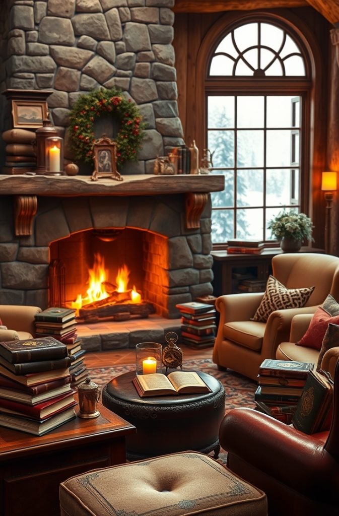 Incorporate Books for a Classic Look